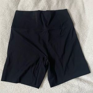 Aerie black biker shorts, XL